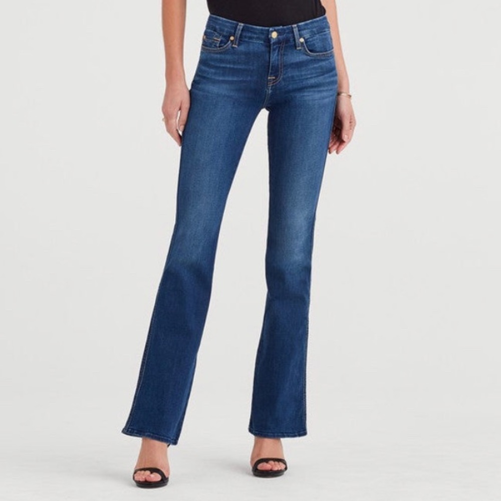 7 for all mankind b(air) “A” pocket flare jean
